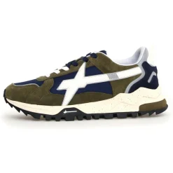 W6YZ Sneakers en Cuir Breeze kaki