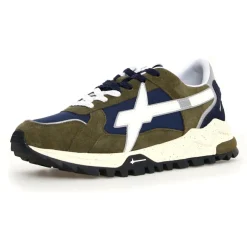 W6YZ Sneakers en Cuir Breeze kaki