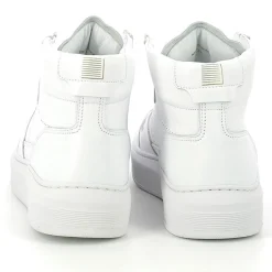 Femme Piola Sneakers en Cuir Cayma High blanc