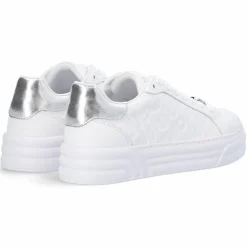 Best Liu-Jo Sneakers en Cuir Cleo blanc/argenté