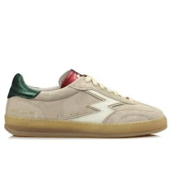 Femme Moa Concept Sneakers en cuir Club beiges