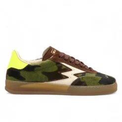 Discount Moa Concept Sneakers en cuir Club camouflage