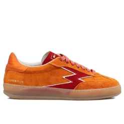 Femme Moa Concept Sneakers en cuir Club orange