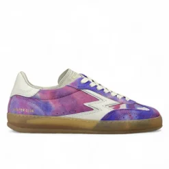 Femme Moa Concept Sneakers en cuir Club violet/multicolore