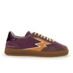 Femme Moa Concept Sneakers en cuir Club violet/miel