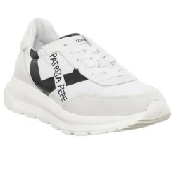 Sale Patrizia Pepe Sneakers en Cuir Costa blanc/noir