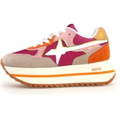 Hot W6YZ Sneakers en Cuir Deva beiges