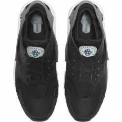 Hot Nike Sneakers en Cuir et Mesh Air Huarache Run noir/gris