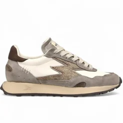 Moa Concept Sneakers en Cuir Hype delux gris