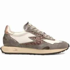 Clearance Moa Concept Sneakers en Cuir Hype delux gris