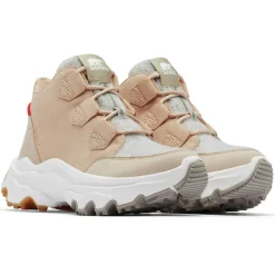 Clearance Sorel Sneakers en Cuir imperméables Kinetic™ Breakthru Caribou beiges