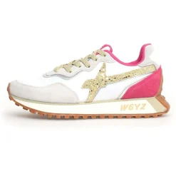 W6YZ Sneakers en Cuir Jet2 argentées