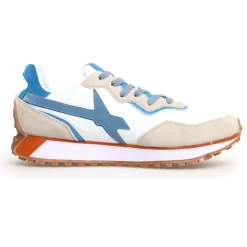 Homme W6YZ Sneakers en Cuir Jet2 beiges