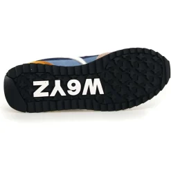 Homme W6YZ Sneakers en Cuir Jet beiges