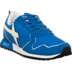 W6YZ Sneakers en Cuir Jet bleu/blanc