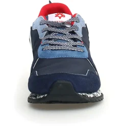 Homme W6YZ Sneakers en Cuir Jet bleues