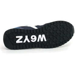 Homme W6YZ Sneakers en Cuir Jet bleues