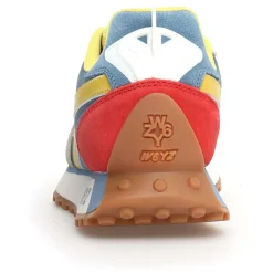 Homme W6YZ Sneakers en Cuir Jet2 bleues