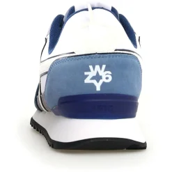 Homme W6YZ Sneakers en Cuir Jet bleues