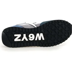 Homme W6YZ Sneakers en Cuir Jet bleues