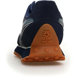 Clearance W6YZ Sneakers en Cuir Jet2 bleu marine