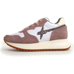 Femme W6YZ Sneakers en Cuir Jet grises