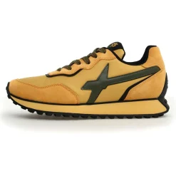 Homme W6YZ Sneakers en Cuir Jet2 kaki