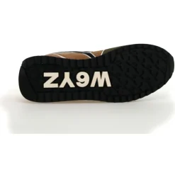 Homme W6YZ Sneakers en Cuir Jet kaki
