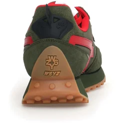 Homme W6YZ Sneakers en Cuir Jet2 kaki