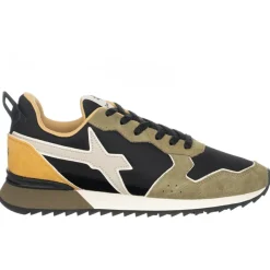 W6YZ Sneakers en Cuir Jet noires