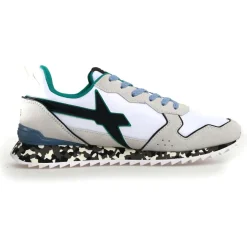 Homme W6YZ Sneakers en Cuir Jet noires