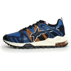 Homme W6YZ Sneakers en Cuir K2 bleu marine