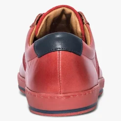Homme Bocage Sneakers en Cuir Kalou rouges