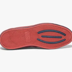 Homme Bocage Sneakers en Cuir Kalou rouges