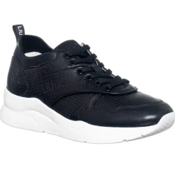 Sale Liu-Jo Sneakers en Cuir Karlie noires