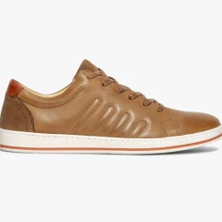 Bocage Sneakers en Cuir Kolia camel