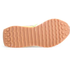 New W6YZ Sneakers en Cuir Loop argentées