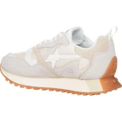 Online W6YZ Sneakers en Cuir Loop beiges