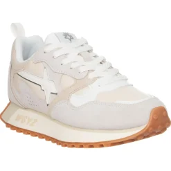 Online W6YZ Sneakers en Cuir Loop beiges