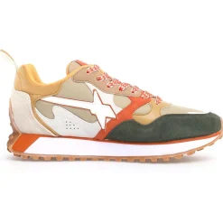 Best W6YZ Sneakers en Cuir Loop beiges