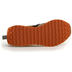 Homme W6YZ Sneakers en Cuir Loop beiges