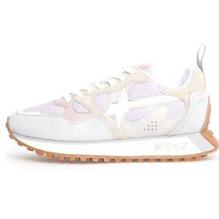 Femme W6YZ Sneakers en Cuir Loop beiges