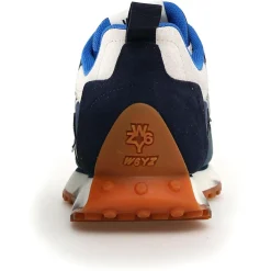 Homme W6YZ Sneakers en Cuir Loop bleues