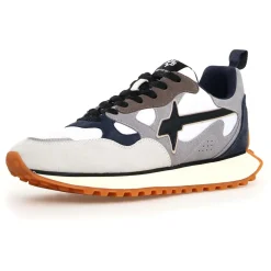 Best W6YZ Sneakers en Cuir Loop grises