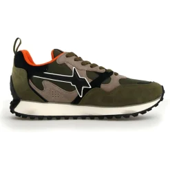 Discount W6YZ Sneakers en Cuir Loop noires