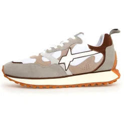 Homme W6YZ Sneakers en Cuir Loop taupe