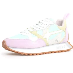 Femme W6YZ Sneakers en Cuir Loop violettes