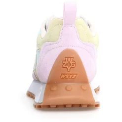 Femme W6YZ Sneakers en Cuir Loop violettes