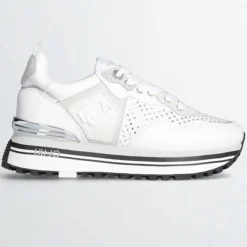 Femme Liu-Jo Sneakers en Cuir Mahaut blanches