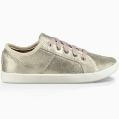 Femme Ugg Sneakers en Cuir métallisé Irvin dorées